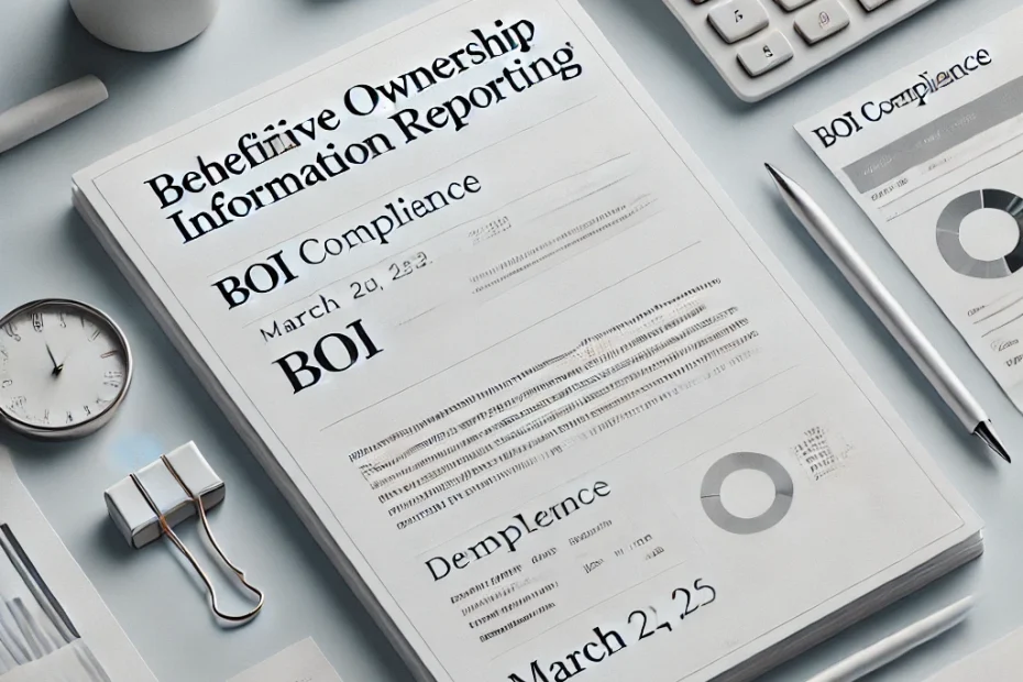 FinCEN BOI Reporting is Back: What You Need to Know Before the March 21, 2025 Deadline